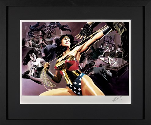 Wonder Woman: Defender Of Truth by DC - Framed Limited Edition on Paper